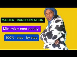 Transportation problem in operation research initial feasible solution | Exit exam guide
