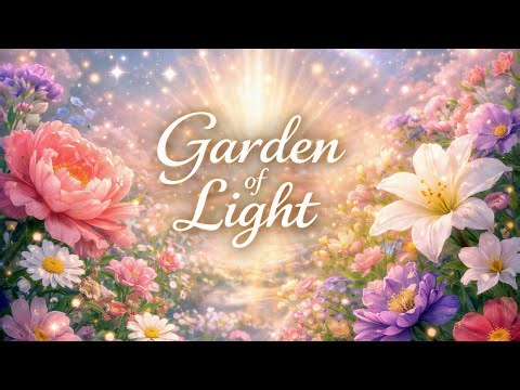 Garden of Light 🌸 Full Relaxing Ambient Music | Beautiful Blooming Flowers & Peaceful Vibes