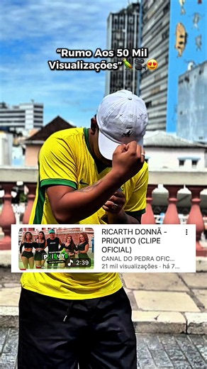 Priquito Ricarth Donnã clipe oficial — rumo a 50 mil views