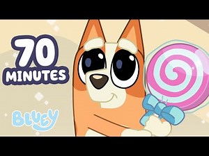 🔴LIVE: Bluey's Heartwarming Fun 😍 | 70 MINUTES of Adorable and Cute Bluey Moments | Bluey