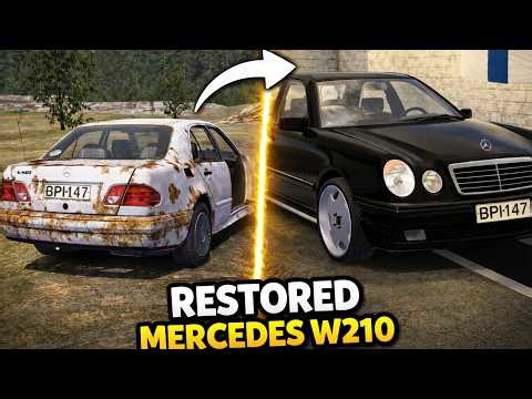 FULL RESTORATION: Abandoned Mercedes - My Summer Car
