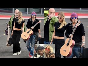 Johnny Depp Seen Looking Cozy With Stunning Blonde Yulia While Travelling Out Of London Heliport