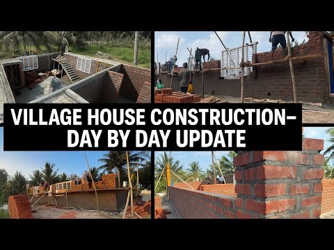 How Village Homes Are Built Step-by-Step | Real Village Construction Work
