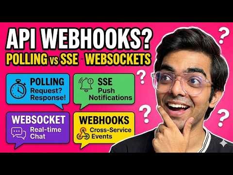 Polling vs SSE vs WebSockets vs Webhooks — Real-Time Communication Explained for Developers