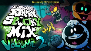 Spooky Mix V2 Psych Engine Mod for Friday Night Funkin' | FNF Mods