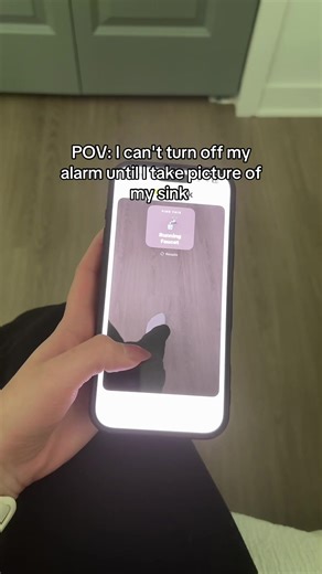 Wake Up Early App: Sink Picture Alarm Challenge