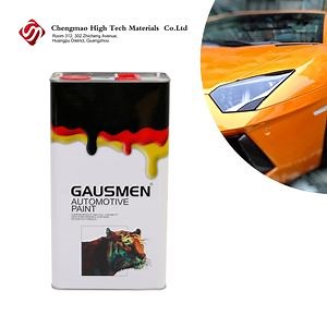 [Hot Item] Manufacture Liquid Pigment Car Color Brands Ceramic Coating Body Filler Basecoat Automotive Paint