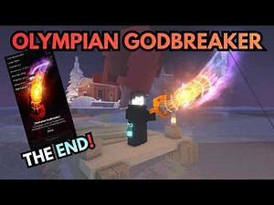 Obtaining OLYMPIAN GODBREAKER Final Reward in Fisch (Wrath of Olympus)