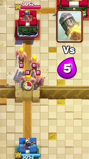 Rocket vs Every elixir #clashroyale