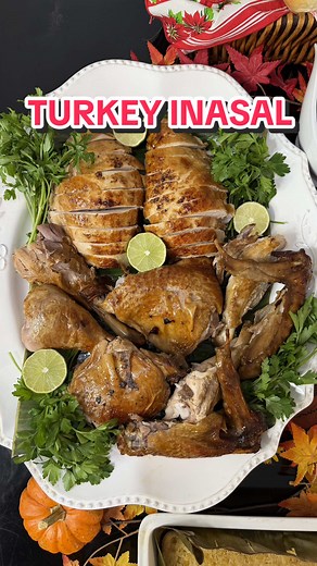 SPATCHCOCK TURKEY INASAL My turkey just got Pinoy makeover! 😋🇵🇭 #filipinofood #thanksgiving #turkeyrecipe