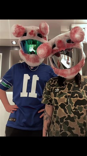 Fun Dance Moment with Biker Bunnys