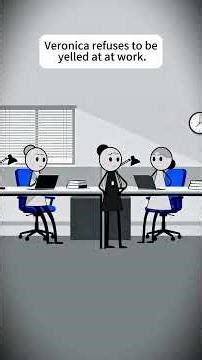 Veronica refuses to be yelled at at work, #shorts #comedy