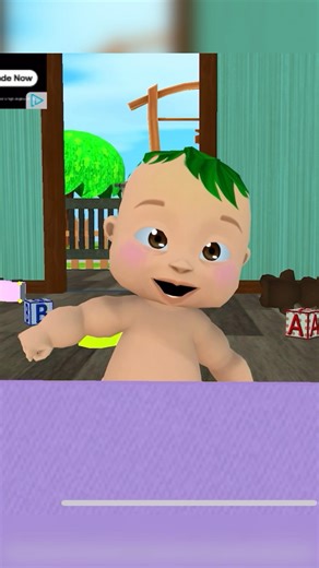 Baby Having Fun - Baby and Mother Simulator Gameplay #shorts #mothersimulator