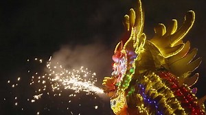 Drones Illuminate Chinese New Year's Traditions and Colors