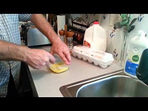 Short order cooking of Scrambled eggs for great Breakfast Sandwich