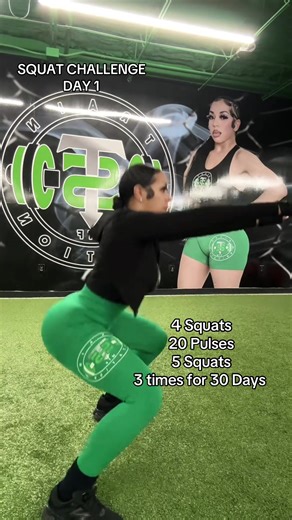 30 Day Squat Challenge: Day 1 Workout Routine