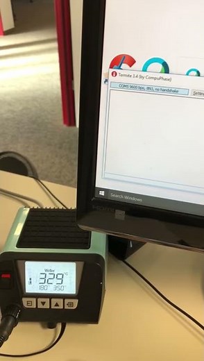 Weller WT1- Controlled from PC via RS232.