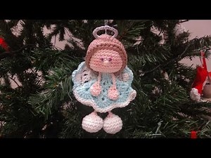 Angel Amigurumi Part 1 👼🏻 Crochet Christmas 🤍 Angel Crochet Christmas - Angelito Navidad Crochet