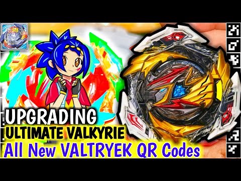 Upgrading ULTIMATE VALKYRIE | QR CODES | All Valtryek QR CODES | 2022 | BEYBLADE BURST QUAD DRIVE
