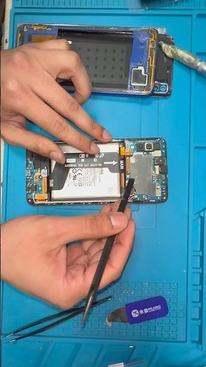 How to replace Samsung A70 battery Kit #smartphone #repair #replacement #restoration #samsung #diy