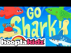 HooplaKidz | Shark Song - Baby Shark and More Kids Songs - Videos For Kids