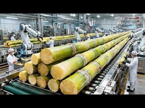 Sugar Manufacturing Process | Modern Cane Sugar Factory