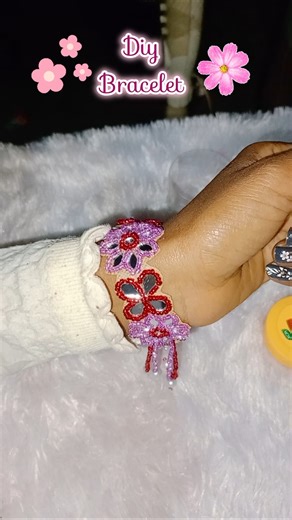 Diy bracelet // bracelet Making at Home #diy #howtomake #craft #veryeasy