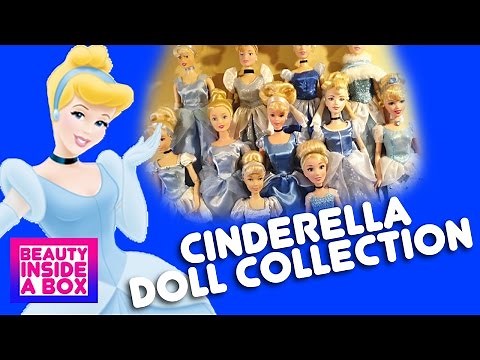 Cinderella - Disney Princess Doll Collection - Beauty Inside A Box