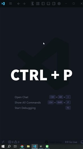 Быстрый переход к файлам в VS Code | Keyboard shortcuts