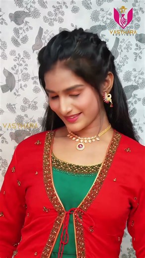 Stylish umbrella top with an elegant overcoat | Vasthara Boutique