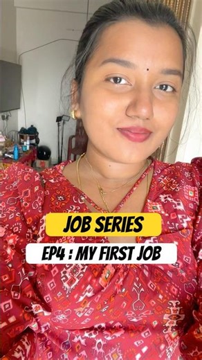 First job story🥹❤️ #shorts #shortsindia #telugu #teluguvlogs #shishacouple #minivlog #job #trend