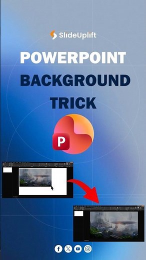 The Fastest Way to Insert a Background Picture in PowerPoint (Without Resizing Anything!) #shorts