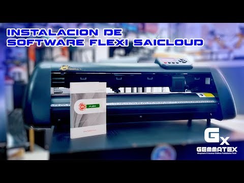 Instalación de Flexi con SAICloud para Plotter de corte Jinka Motor Servo