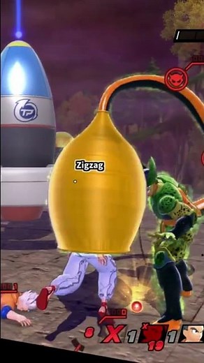 Cell absorbs bulma (DRAGON BALL THE BREAKERS)