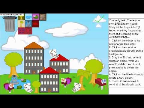 My BFDI Dream Island Creator Game on Scratch! [Link in desc, link a leírásban]