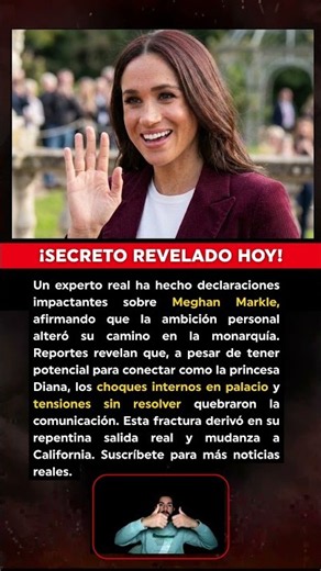 URGENTE: ¡Se revela el enfrentamiento real oculto que lo cambió todo para Meghan Markle!