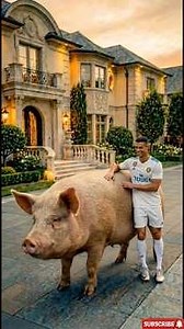 Ronaldo's Pig Humiliation REVENGE! He Stole Gold from Messi, Mbappé, and Neymar! CR7