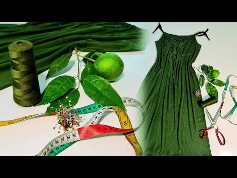 Sew a Dress in Just 15 Minutes! ⏱️ | Seamless Side Dress Tutorial 👗✨"