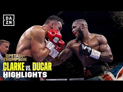 Cheavon Clarke vs. Vasil Ducar | Fight Highlights