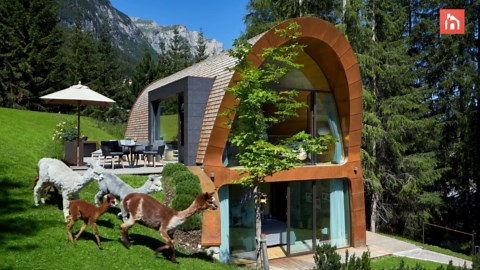 The Mi Chalet gives new meaning to sustainable architecture