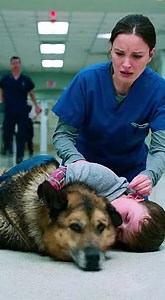 AT 2 A.M., I WAS WORKING THE NIGHT SHIFT IN THE EMERGENCY ROOM WHEN A GERMAN SHEPHERD SUDDENLY CHARGED IN THROUGH THE STORM — CARRYING AN UNCONSCIOUS CHILD ON ITS BACK — AND I REALIZED IT WAS MY LATE HUSBAND’S DOG. Chapter 1: The Ghost in the Rain The automatic doors of Oakhaven General’s ER hissed open, letting in a violent gust of freezing Oregon rain that smelled like ozone and wet asphalt. I didn’t bother looking up from the triage desk. It was 3:15 AM on a Tuesday—the dead center of the "wi