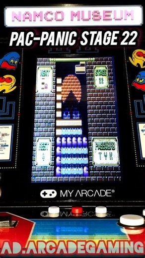 Pac-Panic Stage 22 Puzzle Mode ☆ Namco Museum Mini Player