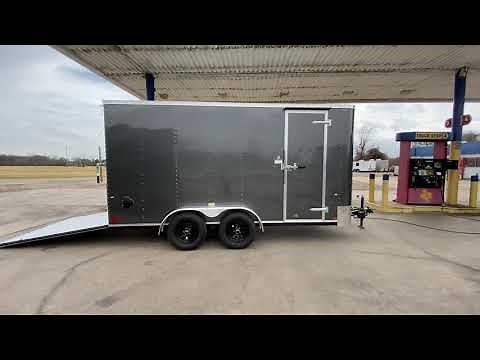 7x16 Cargo Craft Enclosed Trailer