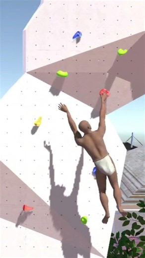 a difficult climbing game 😱 The Hardest Climb Ever 🧗🔥