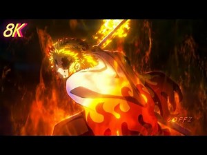 THIS IS 8K 60fps ANIME - [ Rengoku ]