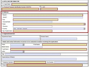 Completing the SF424