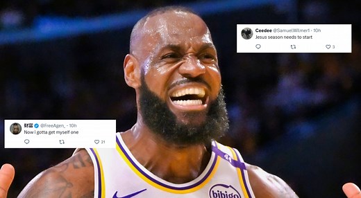 LeBron James Gets His First Labubu, And Fans Can’t Stop Talking About The Name He Chose For It