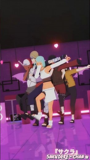 【MMDナルトNARUTO】ROSÉ&Bruno Mars-APT Dance Fuu,Yugito, Karui, Kurotsuchi & Hanabi #mmd #naruto #shorts