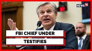 #FBI Director Wray faces grilling from House Republicans Democrat strategist Kristal Knight to CNN-News18, "This entity (FBI) is spposed to not choose a side." Republican strategist, Republican strategist says, "FBI has become a politcal mechanism." #WorldNews | Akanksha Swarup | News18 | Facebook
