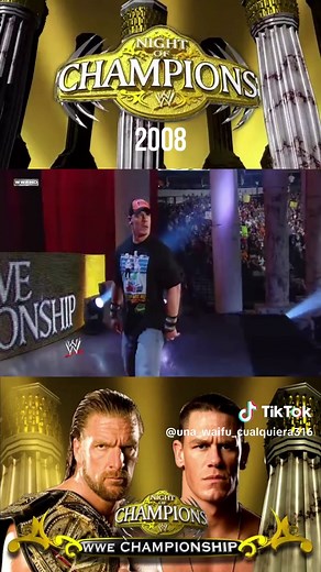 WWE Night of Champions 2008: Triple H vs. John Cena